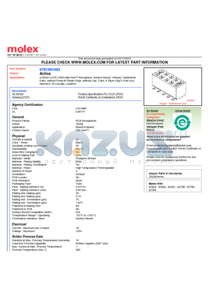 79109-1063 datasheet - 2.00mm (.079