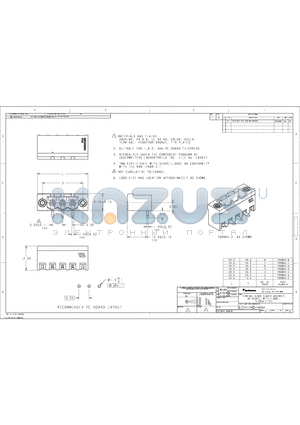 796864-2 datasheet - TERMINAL BLOCK, HEADER ASSEMBLY, 90 DEGREE, WITH FLANGE, 5.00mm PITCH
