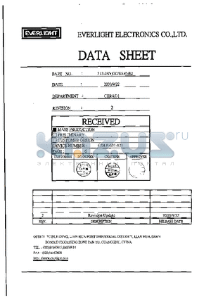 313-2SYGC-S530-E2 datasheet - 4.7mm Round Type Lamps