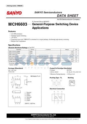 EN6446C datasheet - General-Purpose Switching Device Applications