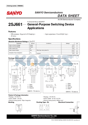 EN8586A datasheet - General-Purpose Switching Device Applications