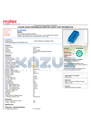 31387-2003 datasheet - 2.54mm (.100