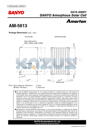 ENA1299 datasheet - Amorphous Solar Cell