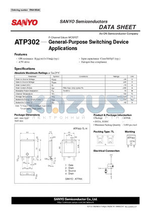 ENA1654A datasheet - General-Purpose Switching Device Applications