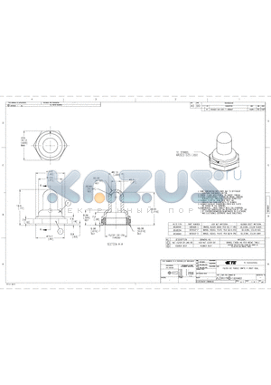 B1532204 datasheet - 15/32-32 TOGGLE SWITCH H BOOT SEAL