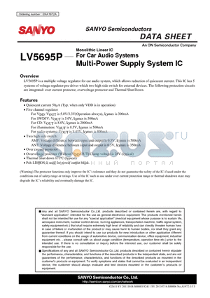 ENA1972A datasheet - For Car Audio Systems Multi-Power Supply System IC