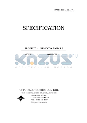 441HF6N2 datasheet - 441HF6N2