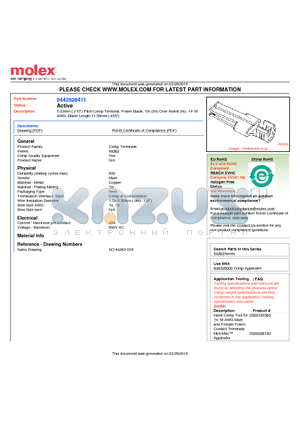 44262-6411 datasheet - 5.33mm (.210