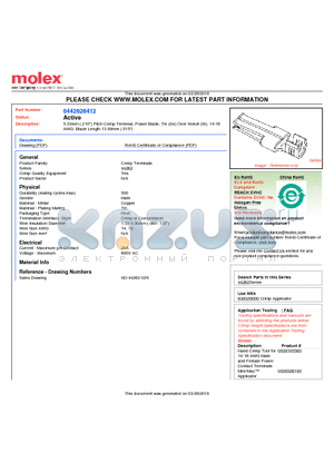 44262-6412 datasheet - 5.33mm (.210