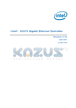 317697-001 datasheet - Gigabit Ethernet Controller