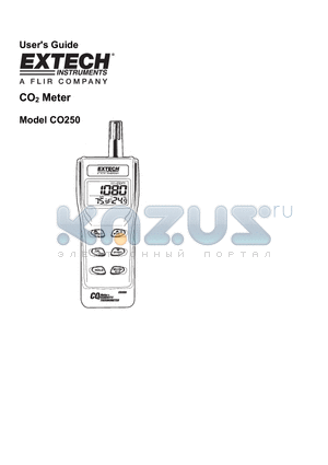 CO250 datasheet - CO2 Meter