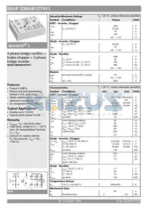23NAB12T4V1_09 datasheet - 3-phase bridge rectifier
