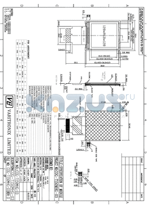 COG-T150MHG-03 datasheet - SPECIFICATION OF MODULE