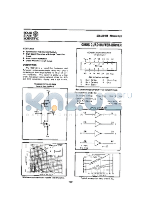 4441AUB datasheet - CMOS QUAD BUFFER - DRIVER