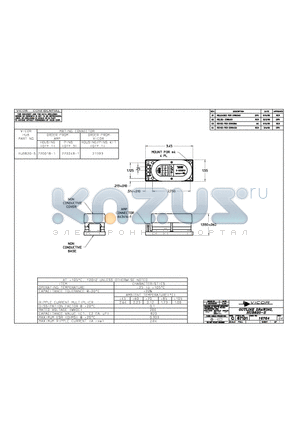 16764-04 datasheet - OUTLINE DRAWING, HUB820-S