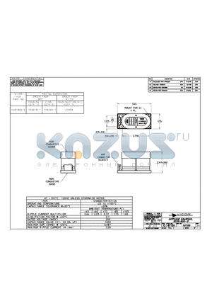 16766 datasheet - OUTLINE DRAWING, HUB1800-S