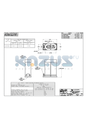 16771 datasheet - OUTLINE DRAWING, HUB1000-P