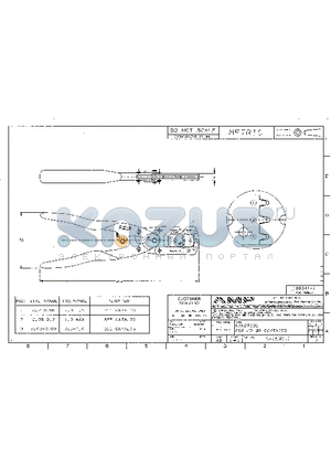 169341 datasheet - HANDTOOL FOR HD 20 CONTACTS