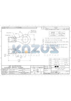 321045 datasheet - WIRE TERMINAL. RING TOUNGE P.I.D.G 16-14 AWG