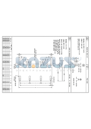 AB-1851 datasheet - MOUNTING BOSS KIT, ADAPTER BRACKET