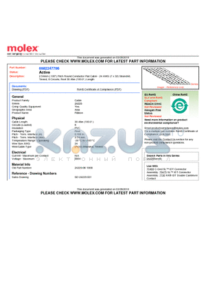 24226-06-100B datasheet - 2.54mm (.100