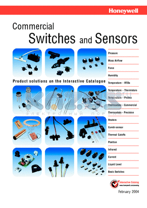 2450RCH datasheet - Commercial Switches and Sensors