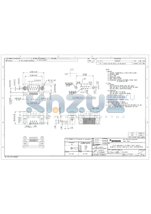 1734351-1 datasheet - PLUG ASSEMBLY, 9 POSN, RIGHT ANGLE, 8.08mm SERIES, AMPLIMITE, WITH SCREWLOCKS