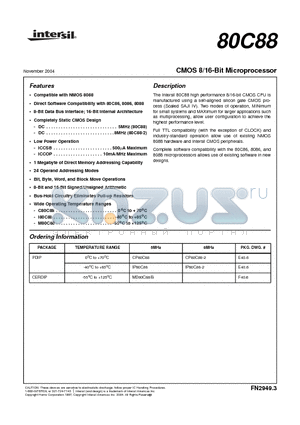 80C88_04 datasheet - CMOS 8/16-Bit Microprocessor