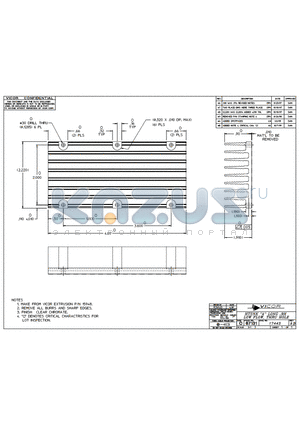 17443-B datasheet - HTSNK A LONG .9H LOW FLOW,THRU HOLE