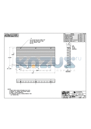 17483 datasheet - HTSNK A LONG .4H LOW FLOW. THREADED