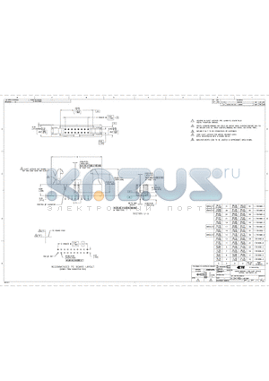 1761686-6 datasheet - HEADER ASSEMBLY, LONG EJECT LATCHES