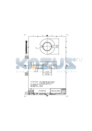 CP-P11-2S datasheet - CP-P18-2S