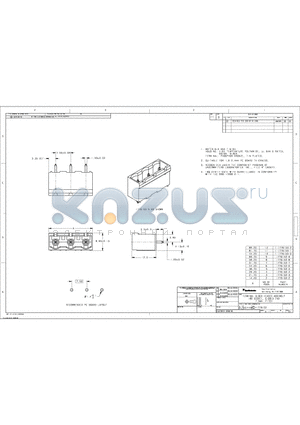 1776153-8 datasheet - TERMINAL BLOCK HEADER ASSEMBLY, 180 DEGREE, CLOSED ENDS, 7.5mm PITCH