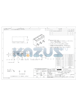 1776155-5 datasheet - TERMINAL BLOCK HEADER ASSEMBLY, 90 DEGREE, CLOSED ENDS, 7.62mm PITCH