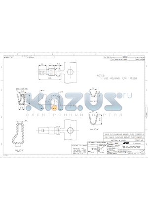 179227-1 datasheet - CRIMP TYPE RECEPTACLE CONTACT (AMP CT CONNECTOR 2MM PITCH)