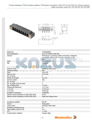 1793440000 datasheet - SC 3.81/4/90F3.2SN GN