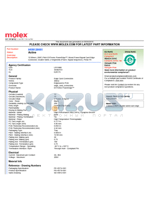 45912-0001 datasheet - 12.90mm (.508