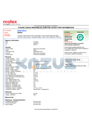 45912-0012 datasheet - 12.90mm (.508