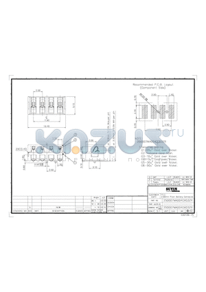 250012MA009XX00XX datasheet - 2.50mm Pitch Battery Connector