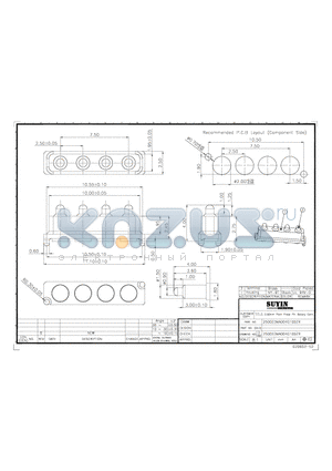 250023MA004XX00XX datasheet - 2.50mm Pitch Probe Pin Battery Conn