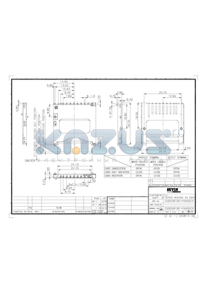 250059FB014SX00ZR datasheet - M SERIES REVERSE SD CARD