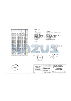 CDRH62B datasheet - CDRH62B SMD POWER INDUCTOR