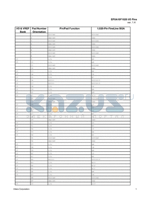 EPXA10 datasheet - EPXA10