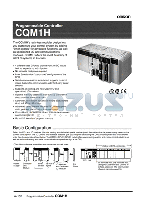CPM1-EMU01-V1 datasheet - Programmable Controller