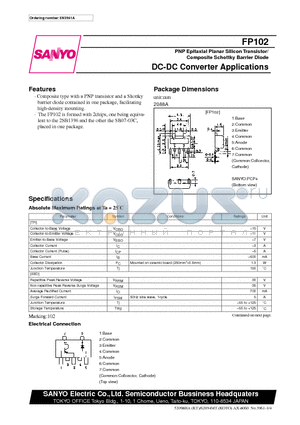 FP102 datasheet - DC-DC Converter Applications