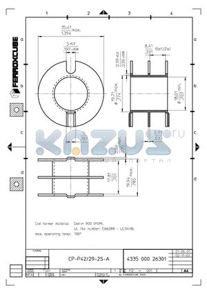 CPP-P29-2S-A datasheet - CPP-P29-2S-A