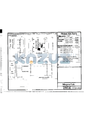 FP30-200 datasheet - FP30-200