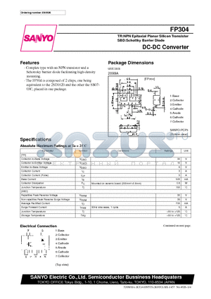 FP304 datasheet - DC-DC Converter