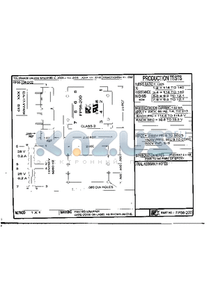 FP56-200 datasheet - FP56-200