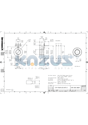 CPV-P26-2S-6PD-Z datasheet - CPV-P26/16-2S-6PD-Z